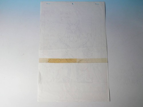 Large Original Drawing For Reference Bikkuriman Toei Animation Anime Cel - Picture 4 of 4