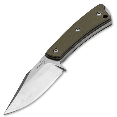 Böker Plus Piranha   Kompaktes Outdoormesser mit Kydexscheide