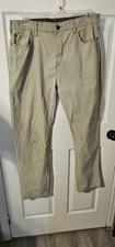 Mens Members Mark Nylon Denali Straight Stretch Pants - 36 x 32
