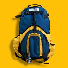 Burton Snowboard Backpack Two Tone Blue Yellow 50cm From Japan