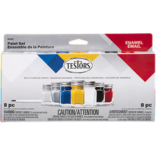 Testors Enamel Paint Sets, 7 pc