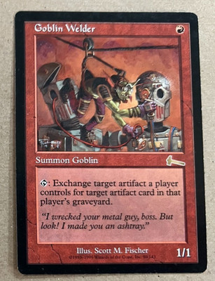 Goblin Welder - Urza's Legacy - MTG - Magic the Gathering - LP