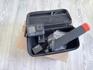GoPro Hero 13 Black with case and accessories