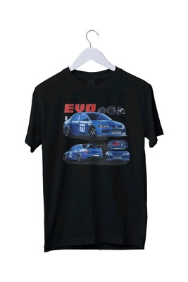 71 Blue Evo Tee - 90s JDM Graphic Herren Unisex T-Shirt S M L XL 2 3 4 XL