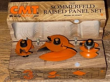 CMT Sommerfeld Junior Raised Panel Router Bit Set Ogee Cutter 800.518.11 1/2"