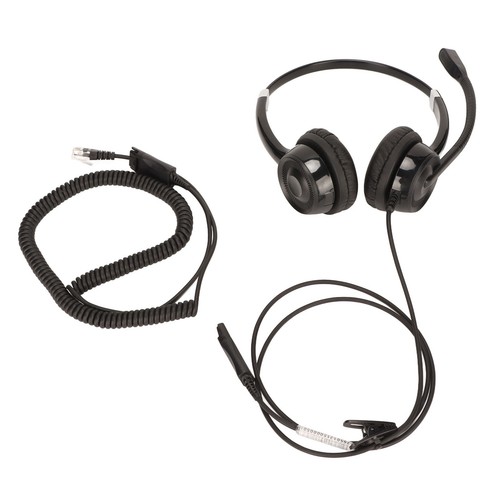 Qd Rj9 Phone Headset Noise Canceling Ergonomics Customer Service Headphone F IDM - Zdjęcie 8 z 12