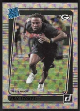 Eric Stokes, 2021 Donruss, #343, Green Bay Packers, RC