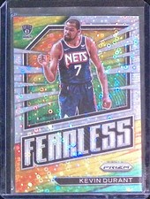 2022-23 Panini Prizm #7 Kevin Durant Fearless Prizms Fast Break