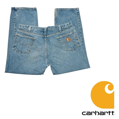 Carhartt B460-DVB Relaxed Fit Jeans Mens 40x30 Workwear Farming Outdoors Denim