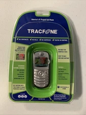 New Motorola C Series C139 - Black/Silver TracFone Cellular Phone Sealed