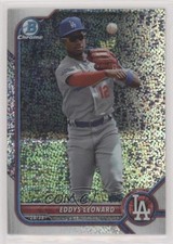 2022 Bowman Chrome Prospects Speckle Refractor /299 Eddys Leonard #BCP-229 04qn