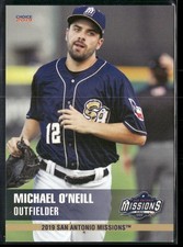 Michael O'Neill 2019 San Antonio Missions Team Set Card