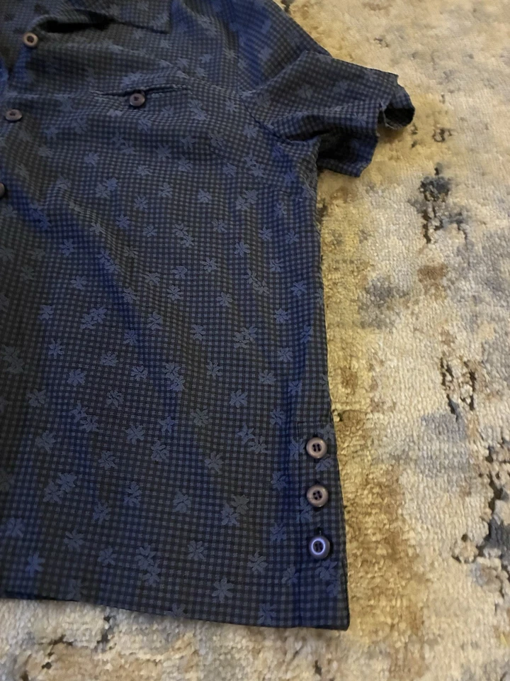 Camisa mediana con botones Sag Harbor para hombre Foto 4 de 4