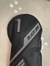 Housse de tête club cuir PXG noir Ops Driver 1 neuve * noir/gris original