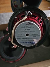 CDT AUDIO CL-6 6.5" CAR AUDIO 250W 4-OHM CARBON MIDRANGE MIDS SPEAKERS PAIR NEW