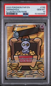 Gimmighoul 198/182 Paradox Rift Illustration Rare