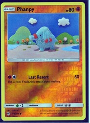 Phanpy 111/214 Lost Thunder Reverse Holo
