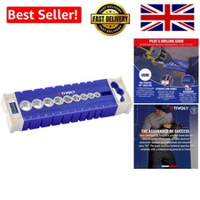 Precision Pilot 5 Drill Guide with V-Notches - Perfect for Wood & Metal Drilling