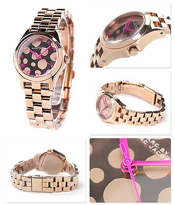 Marc Jacobs Women Small Henry Rose Gold Tone Watch MBM3271 Marc Jacobs Women Small Henry Rose Gold Tone Watch MBM3271