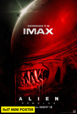Alien Romulus (2024) Movie Poster 11x17 Sci-fi Horror Space Aliens | eBay