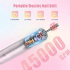 45000RPM USB LCD Electric Nail Drill Machine Portable Nail File Rechargeable USA — photo 4
