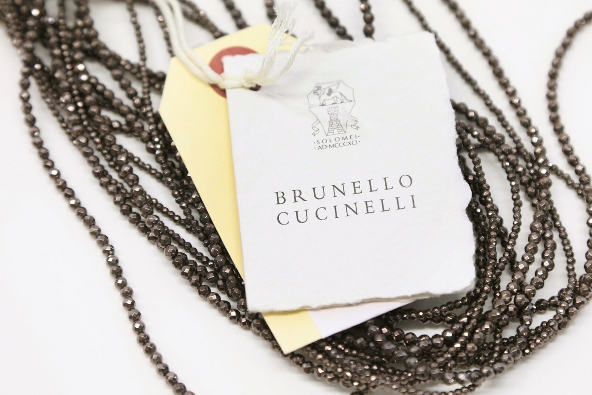 Collier Multi Perles d'imitation Blanches Anneaux Croisés Luxe - Hanan