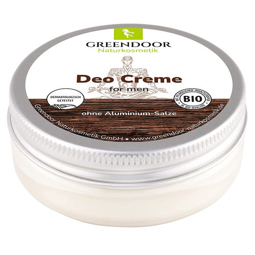 GREENDOOR Natürliche Deo Creme for Men 50Ml, Kraftvolle Deocreme Für Herren Ohne