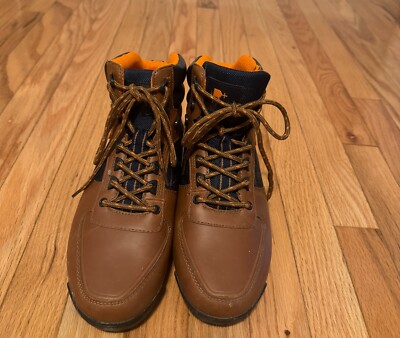 Rocawear Amboy Boots Mens Size Brown Lace Up