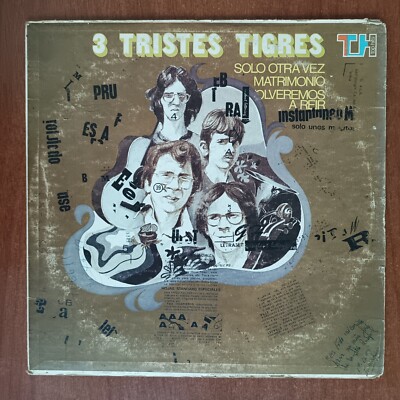 Tres Tristes Tigres [1972] Vinyl LP Rock Latin Pop Ballad Vocal Top Hits