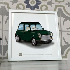 Poster Austin Mini British open