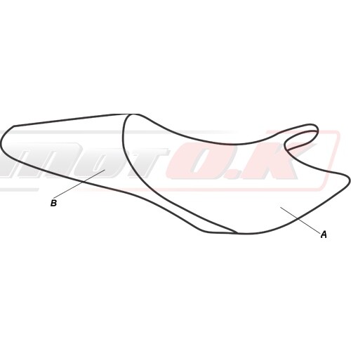 SEAT COVER for Ducati Monster 821/1200 ('14-'16) Motok Vinyl Antislip Waterproof - Picture 2 of 9