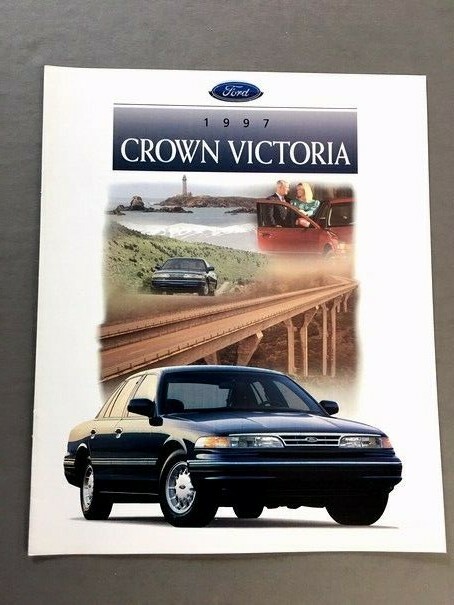 1997 Ford LTD Crown Victoria Original Car Sales Brochure Catalog