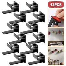 12X Baseball Cap Hat Rack Wall Door Hanger Holder Storage Organizer Display Hook