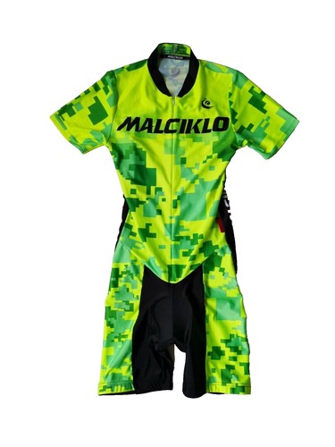 Maillot De Cyclisme Vintage Taille S-M - Coloré - Manches Courtes - Polyester