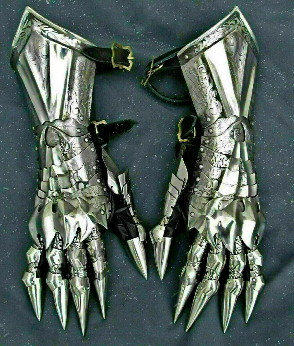 Armored gloves sale medieval