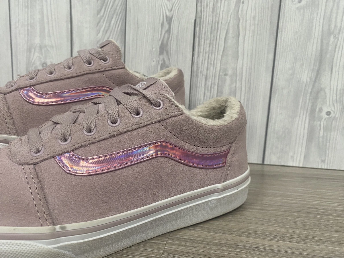 Pink vans shop trainers