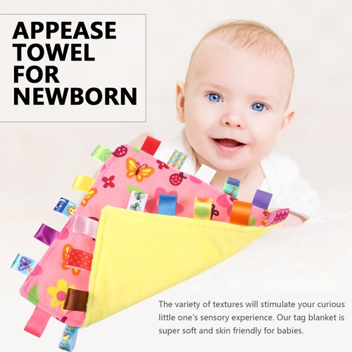 Beruhigendes Handtuch Neugeboren Kind Baby Liebe Decke Babydecken Für Mädchen - Bild 11 von 12