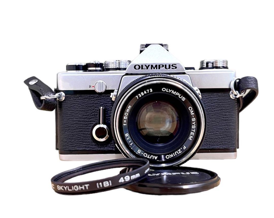 OLYMPUS OM-1 OM-SYSTEM F.ZUIKO AUTO-S 50mm F1.8 Film Camera