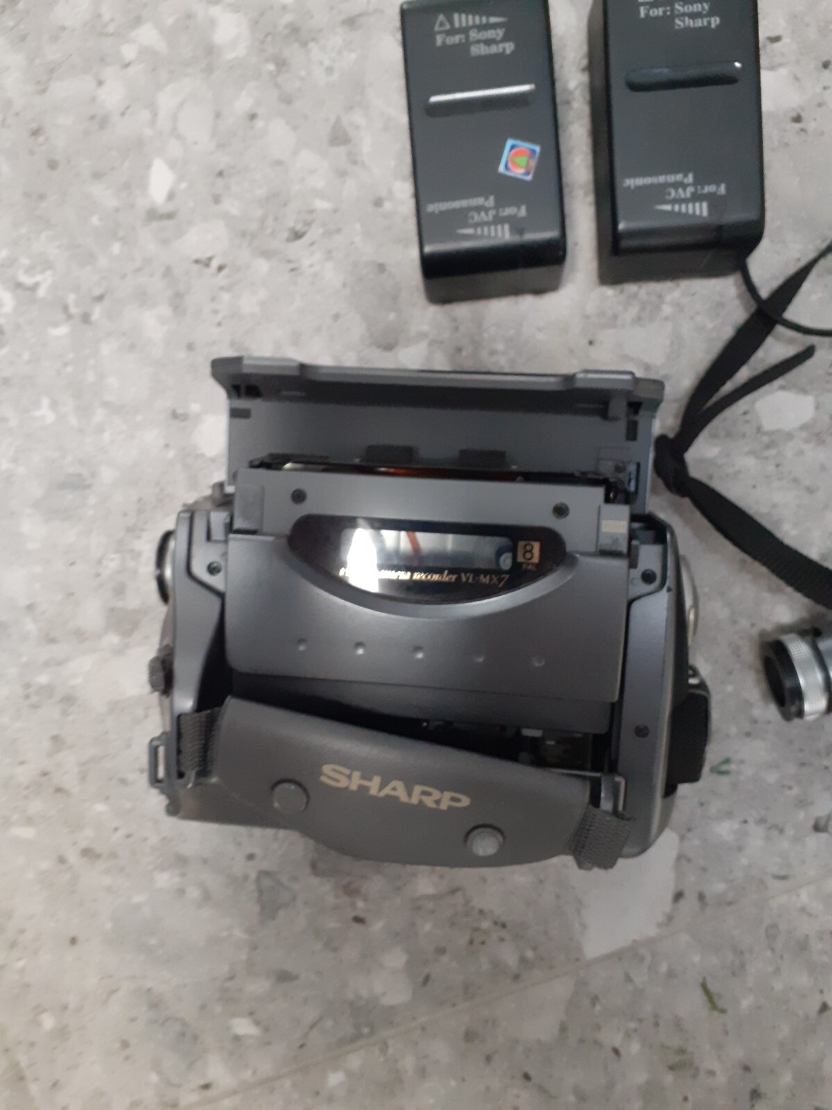 SHARP 8mm Camcorder ( 2) (WITH ALL CONNECTIONS) eBay