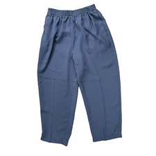 Alfred Dunner blue/purple Elastic waist light pants size 12