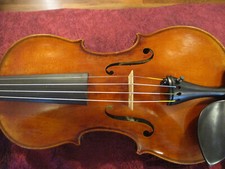 German violin made by Wenzel Fuchs , Erlangen Germany circa 1950.