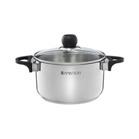 Kochtopf Induktion Deckel Dabei Universaltopf Einkochtopf Suppentopf 3,6L / 20CM
