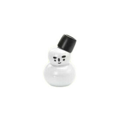 Tokkuri sake server bottle set - Snowman - 1 sake server, 1 sake cup - Mino ware