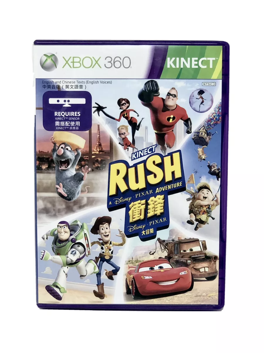 Kinect Rush Uma Aventura Disney Pixar - Jogo Usado Xbox 360