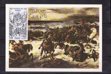 carte  1er jour   bataille de  54  Nancy      1977