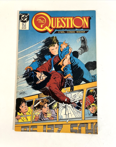 DC COMICS: THE QUESTION #3 AND #4 (1987) (2 Comic lot) - 第 2/5 張圖片