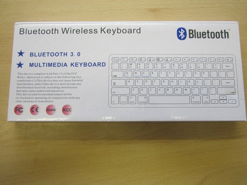 Black Wireless Bluetooth Keyboard for Selected Smart TV's - Picture 2 of 8