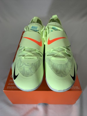Nike Pole Vault Shoes Men\'s Size 14 Green Elite Track Field Spikes Volt AA1204-7 s-l400.jpg main image 2
