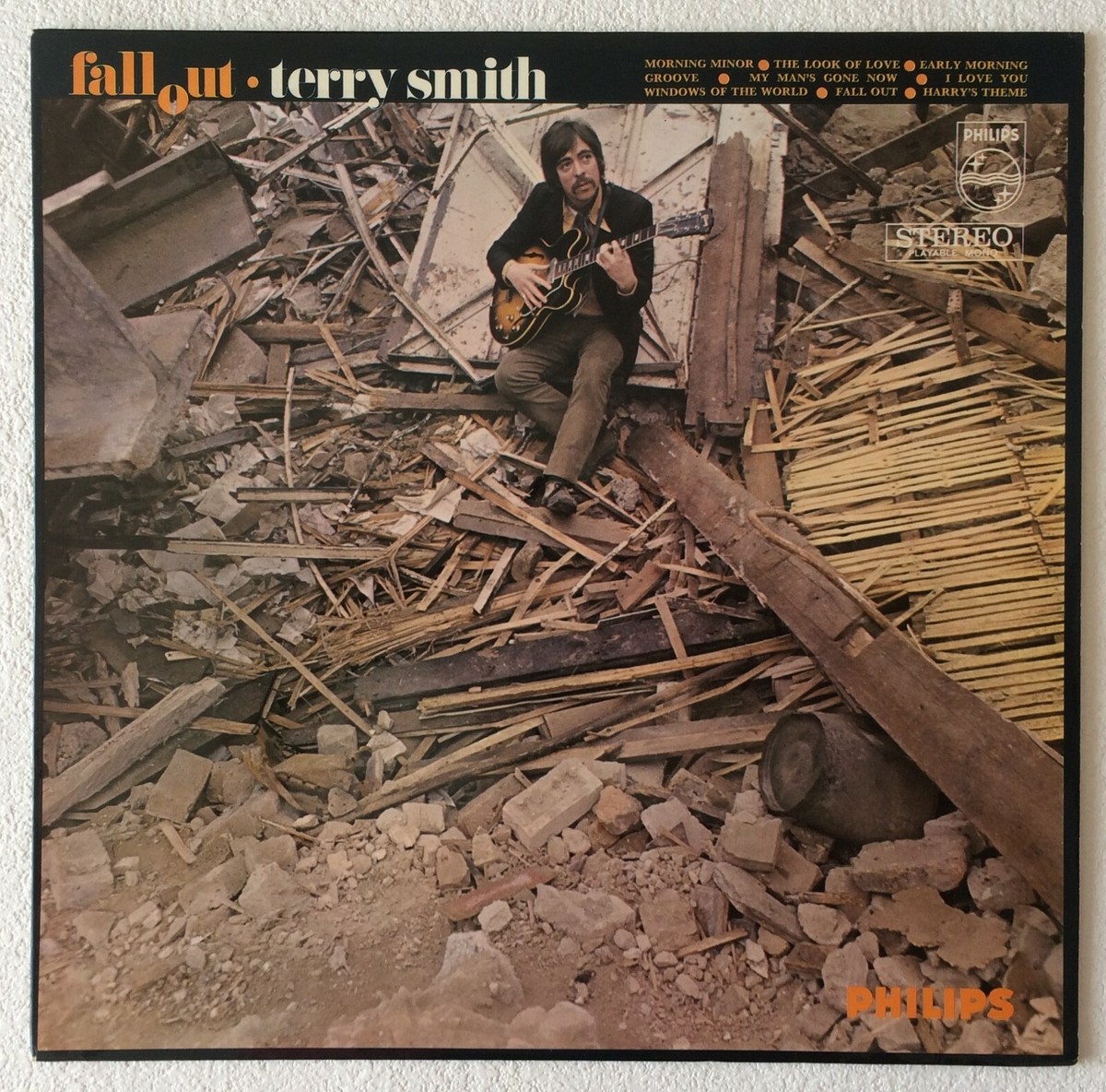 TERRY SMITH「FALL OUT」UKオリジナル盤/サバービア/ SCOTT WALKER] TERRY SMITH ~ FALL OUT ~ 1969 UK 8-TRACK