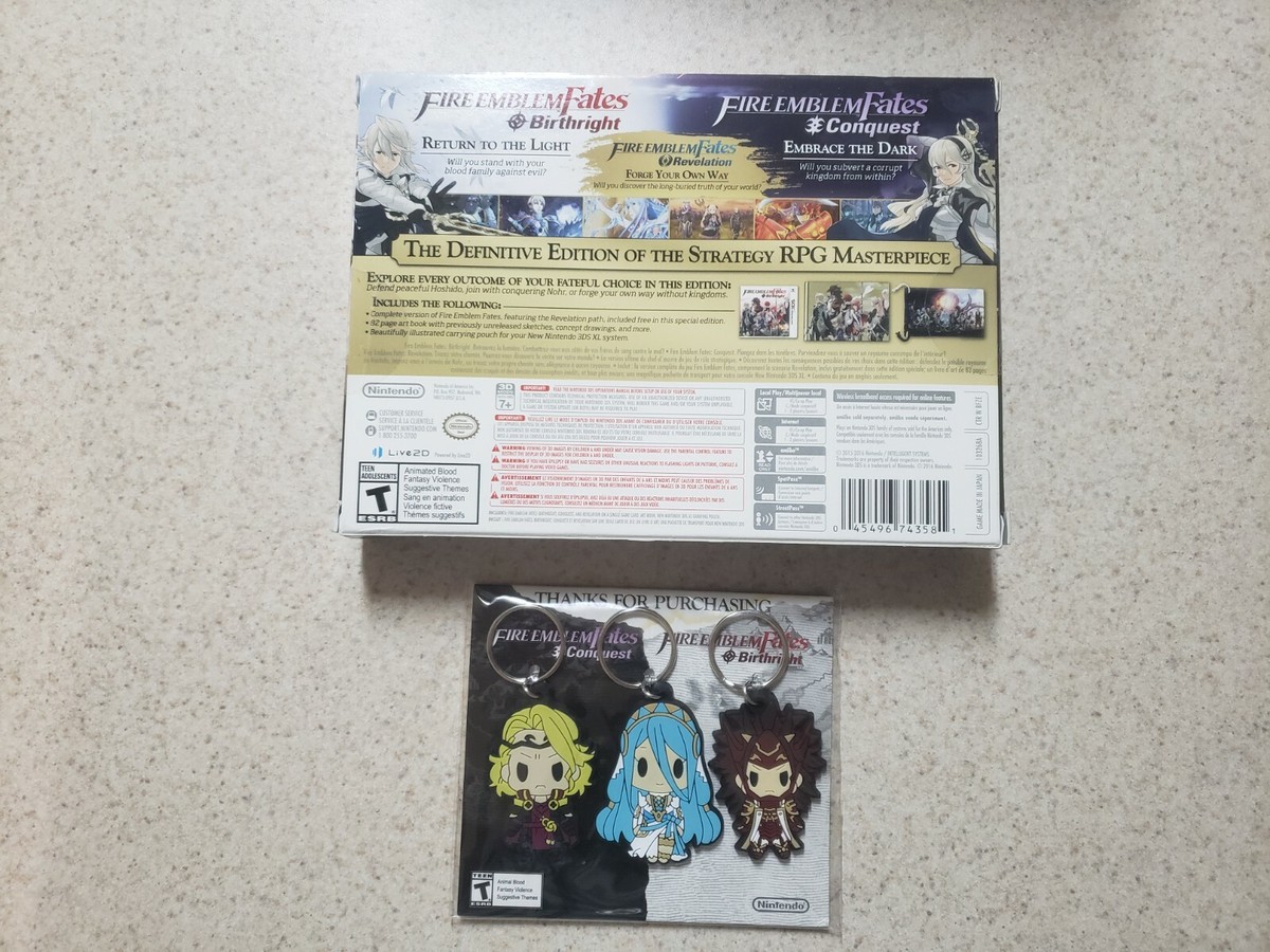 Fire Emblem Fates Special Edition w/ Preorder Bonus FACTORY